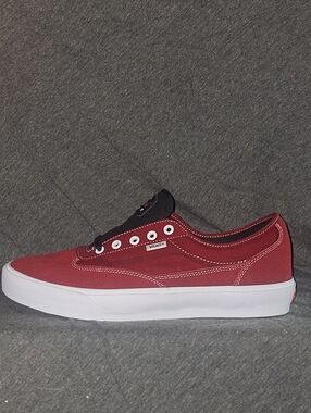 VANS Skate Curren Caples Shoes ~ Red & White VN000D85Y52 | Men's: 11.5 *NWOB